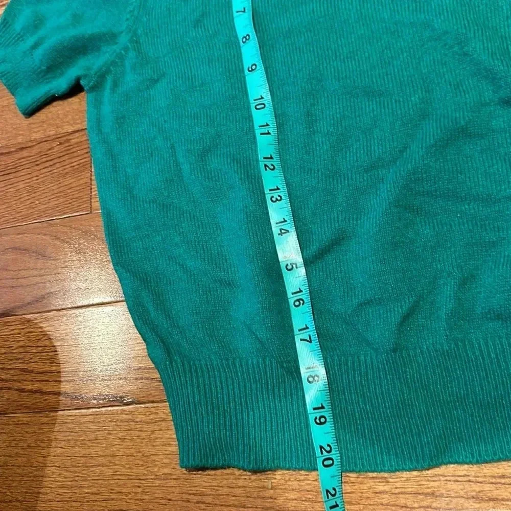 MOTF Luxe Soft Green crew neck Sweater Sz S - Picture 6 of 9